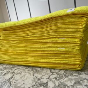 Paquete de 36 toallas grandes de microfibra ultra 40X40 mm 320GSM pulido de coche hogar-
