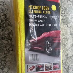 Paquete de 36 toallas grandes de microfibra ultra felpa pulido para coche hogar 40x40 mm-