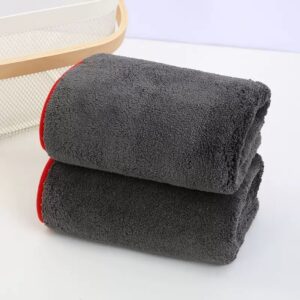 2x Paños de Microfibra XL Secado Limpieza de Automóviles Sin Pelusa y Alta Absorción SUMINISTROS-