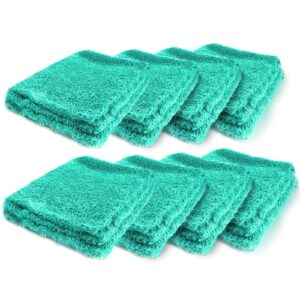 Paños de microfibra sin bordes x 8 impecables detalles de automóvil definición pura-