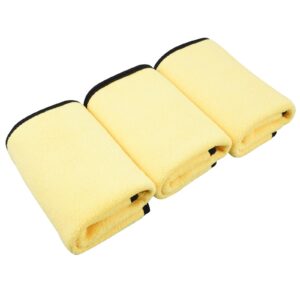 Paños de limpieza absorbentes de microfibra grandes plumeros baño coche toallas para detalles-