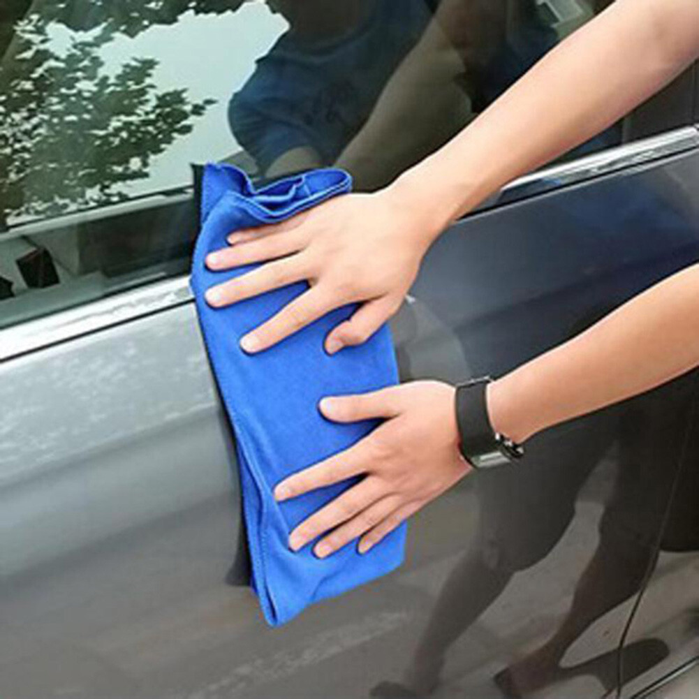 10 X LARGE MICROFIBRE CLEANING AUTO CAR DETAILING SOFT CLOTHS WASH TOWEL DUSTER - Image 5