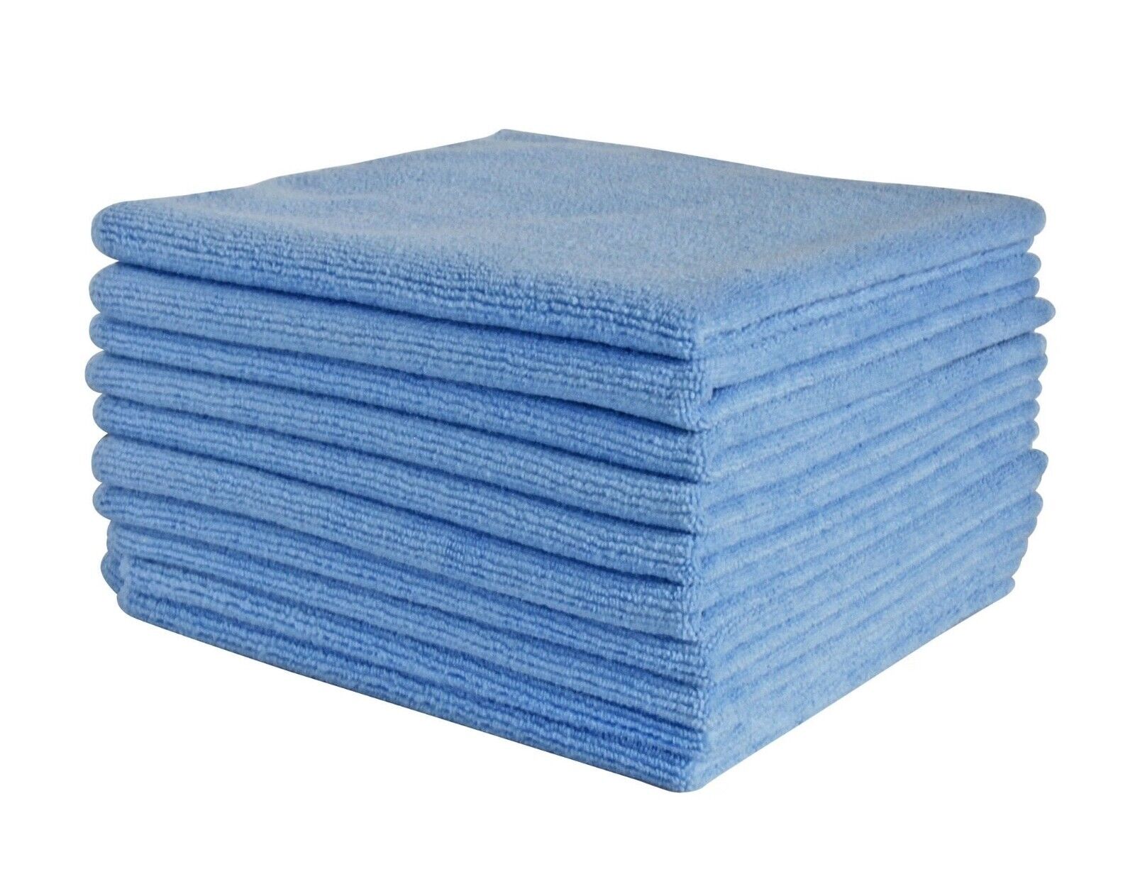 Limpiador de ventanas profesional con espejo azul grande para tela de microfibra de vidrio Pk10- - Image 5