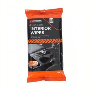 1 x toallitas protectoras limpiadoras de tablero de instrumentos interiores de automóvil (40)-