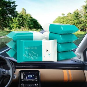 Toallitas limpiadoras de película de aceite de vidrio de automóvil Toallitas limpiadoras de vidrio de automóvil eficientes para ventanas-