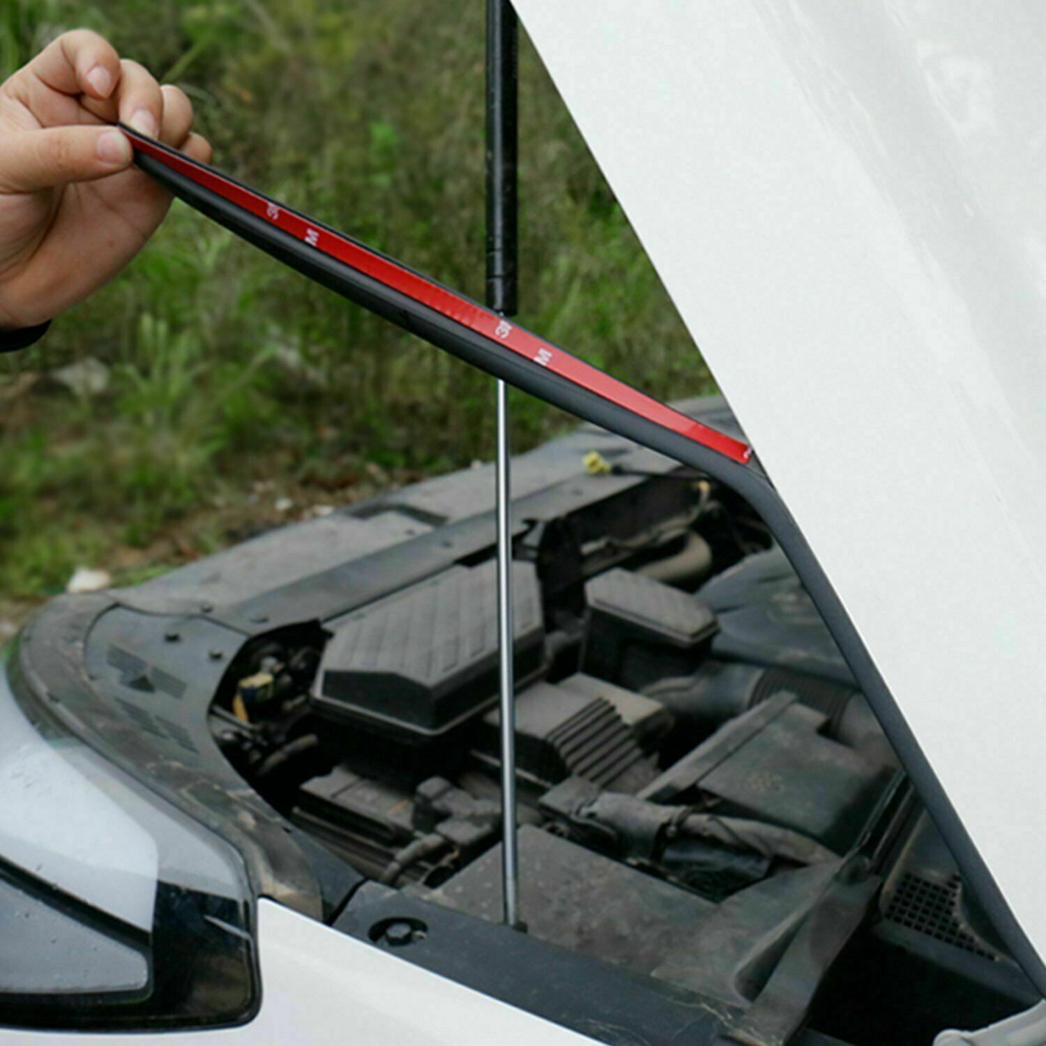 Sello de goma automotriz de alta resistencia de 16 pies huecos de relleno para pelar la intemperie 15/16"x7/8"- - Image 4