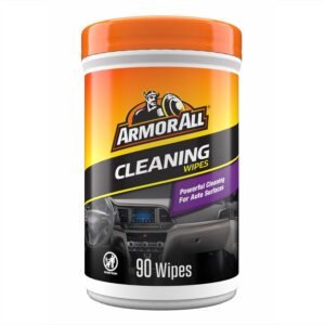 Armor Toallitas de Limpieza para Todo Coche, Toallitas para Interior y Exterior Coche - 90 Toallitas-