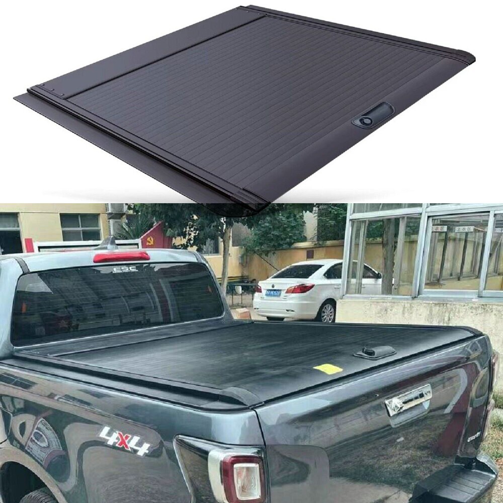 Cubierta enrollable de plataforma retráctil de 5,5 pies para Ford F-150 2021-2026 aluminio.-