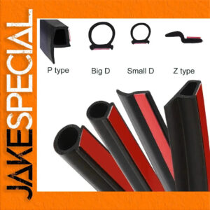 JakeSpecial – Automotive Rubber Seal Strip Set - 4 Profiles