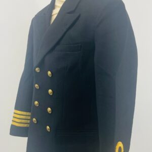 TÚNICA DE OFICIALES DE LA Marina Real Británica Segunda Guerra Mundial - hecha a medida-