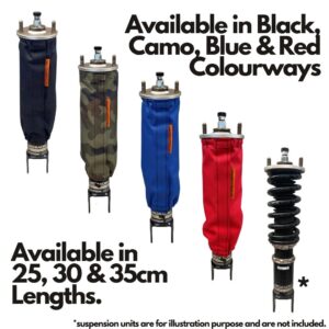 Juego de 4 fundas coilover impermeables hechas a medida calcetines tubos mangas bolsas-
