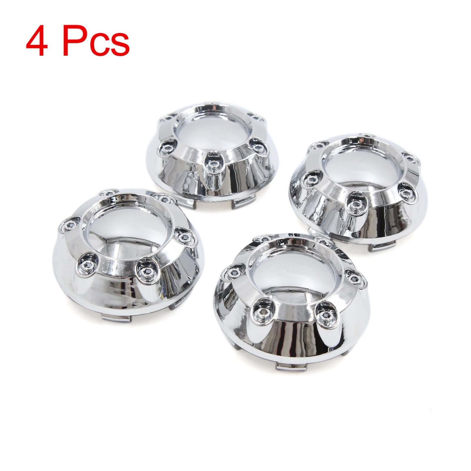 Cubiertas de tapacubos centrales universales para ruedas de autos de carreras automotrices 67 mm de diámetro 4 piezas-