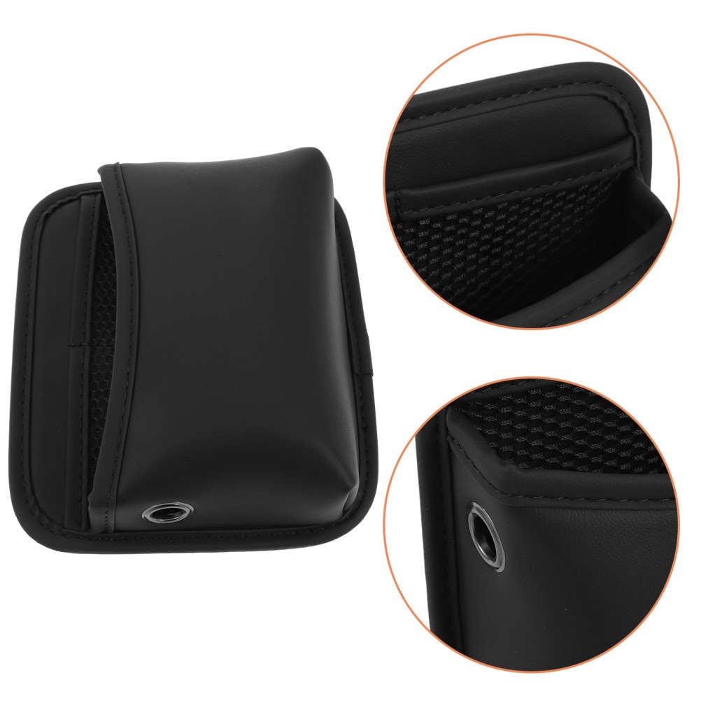 Asiento Delantero Coche Organizador Moneda Puerta Lateral Bolsillo Monedero Soporte entre Asientos-