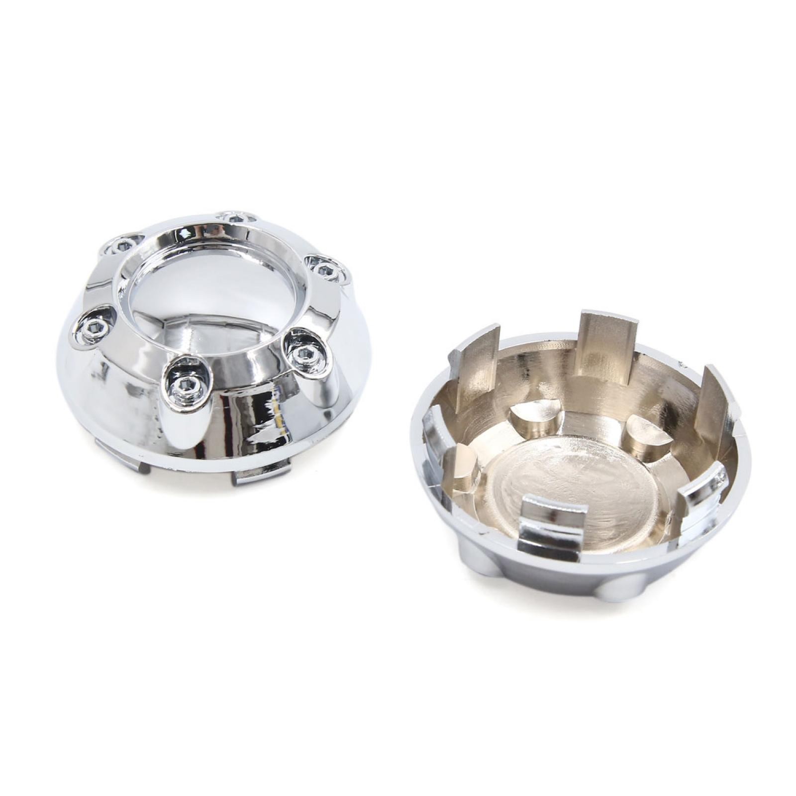 Cubiertas de tapacubos centrales universales para ruedas de autos de carreras automotrices 67 mm de diámetro 4 piezas- - Image 2