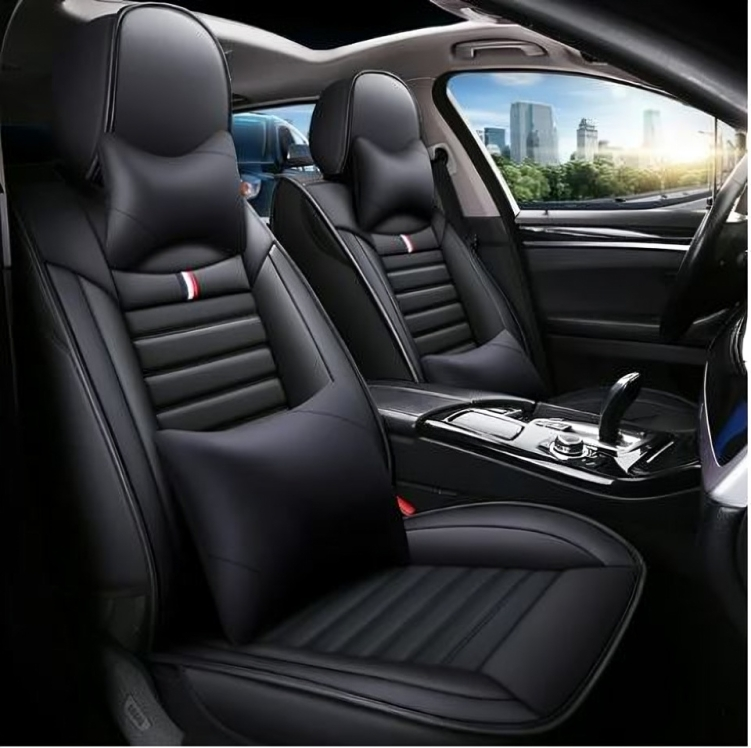Funda de asiento de cuero de lujo de 5 asientos con ajuste personalizado para todos Lexus- - Image 4