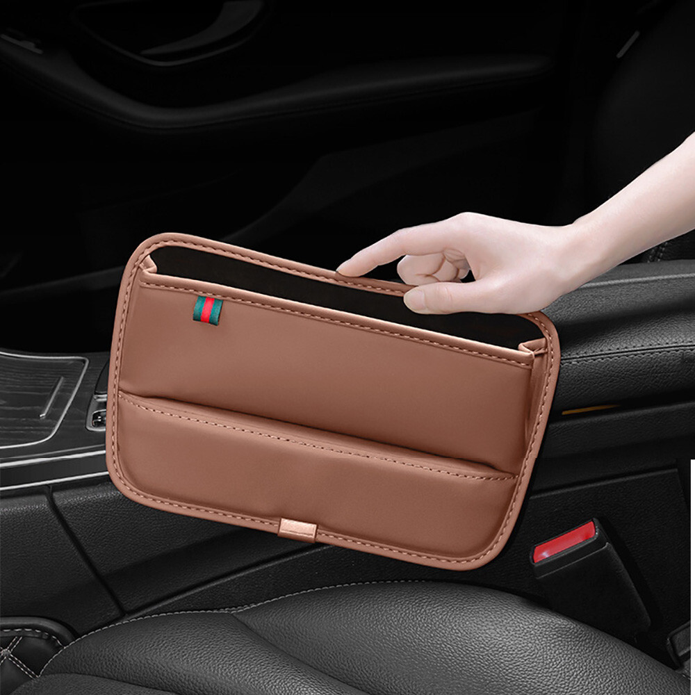 Organizador de asiento delantero de automóvil bolsa de almacenamiento interior automotriz para piezas clave de teléfono celular- - Image 2