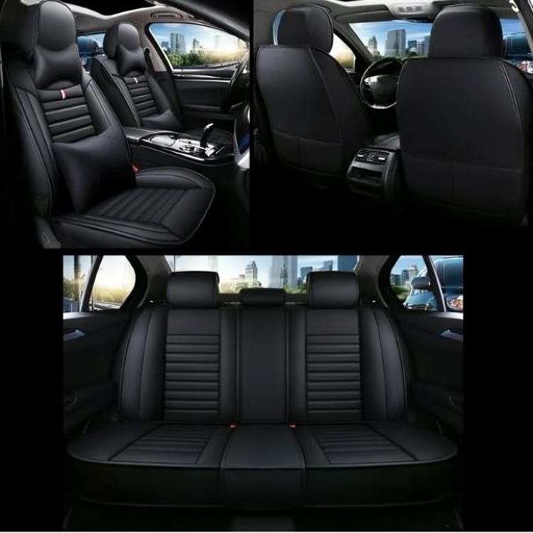 Funda de asiento de cuero de lujo de 5 asientos con ajuste personalizado para todos Lexus- - Image 5