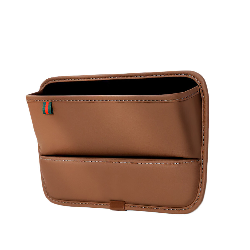 Organizador de asiento delantero de automóvil bolsa de almacenamiento interior automotriz para piezas clave de teléfono celular- - Image 3