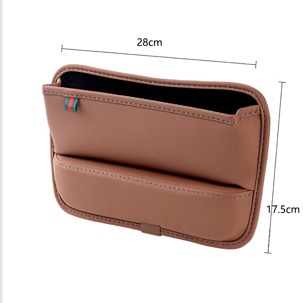 Organizador de asiento delantero de automóvil bolsa de almacenamiento interior automotriz para piezas clave de teléfono celular- - Image 4