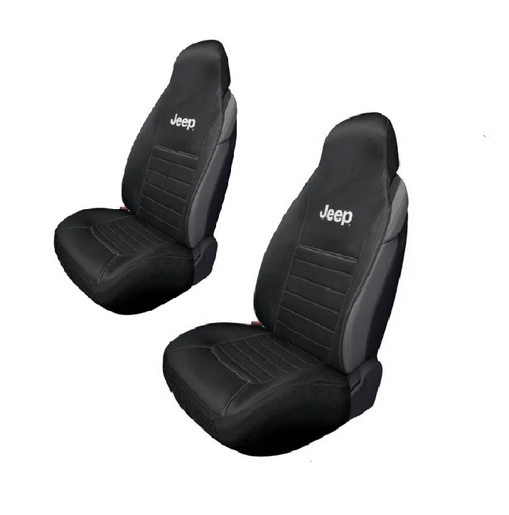 Nuevas fundas de asiento delanteras sin laterales para camioneta SUV de lujo resistentes para Jeep- - Image 2