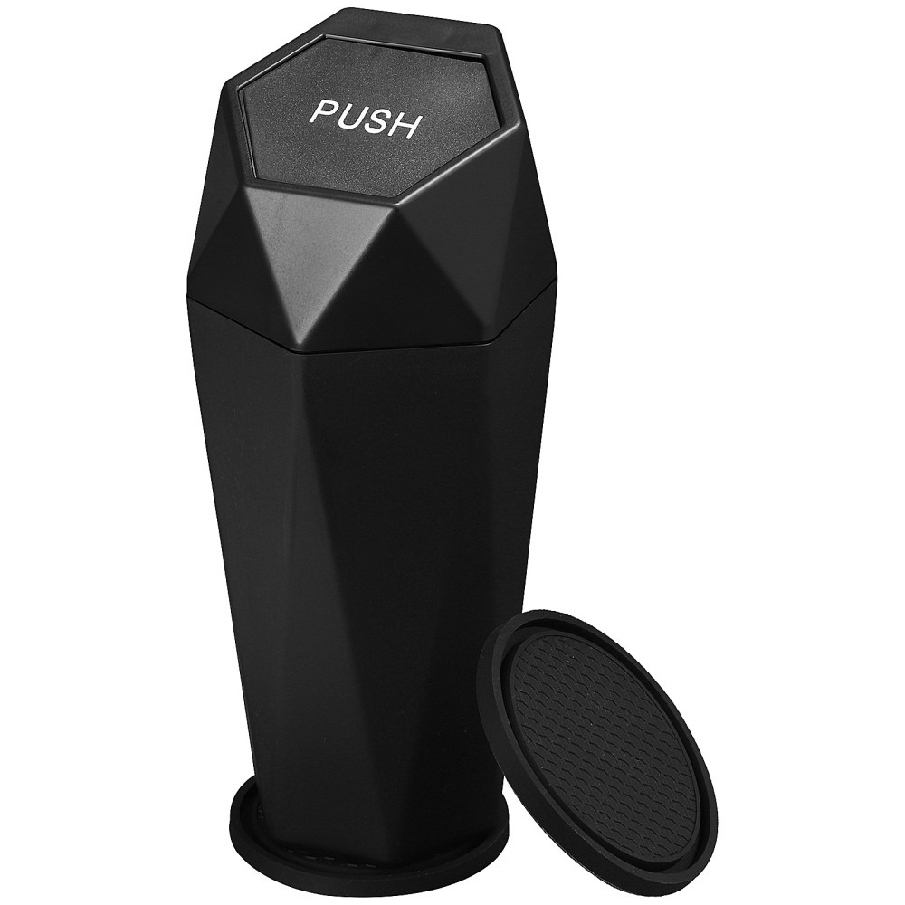 Porta residuos de vehículos cubo de basura automotriz cubo de basura de coche-