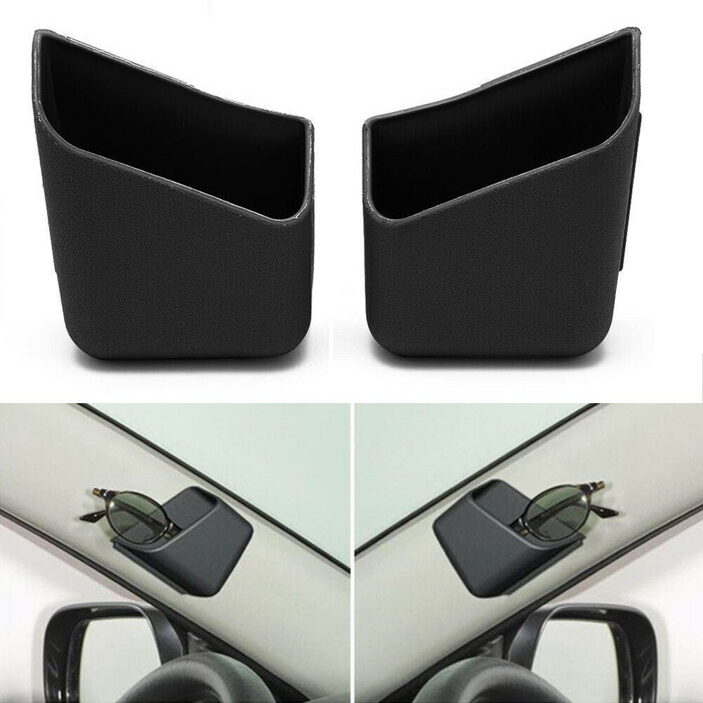 Mantén tu coche organizado con soporte de caja de almacenamiento de accesorios interiores para automóvil de 2 piezas-
