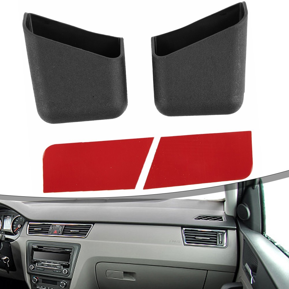 Mantén tu coche organizado con soporte de caja de almacenamiento de accesorios interiores para automóvil de 2 piezas- - Image 5