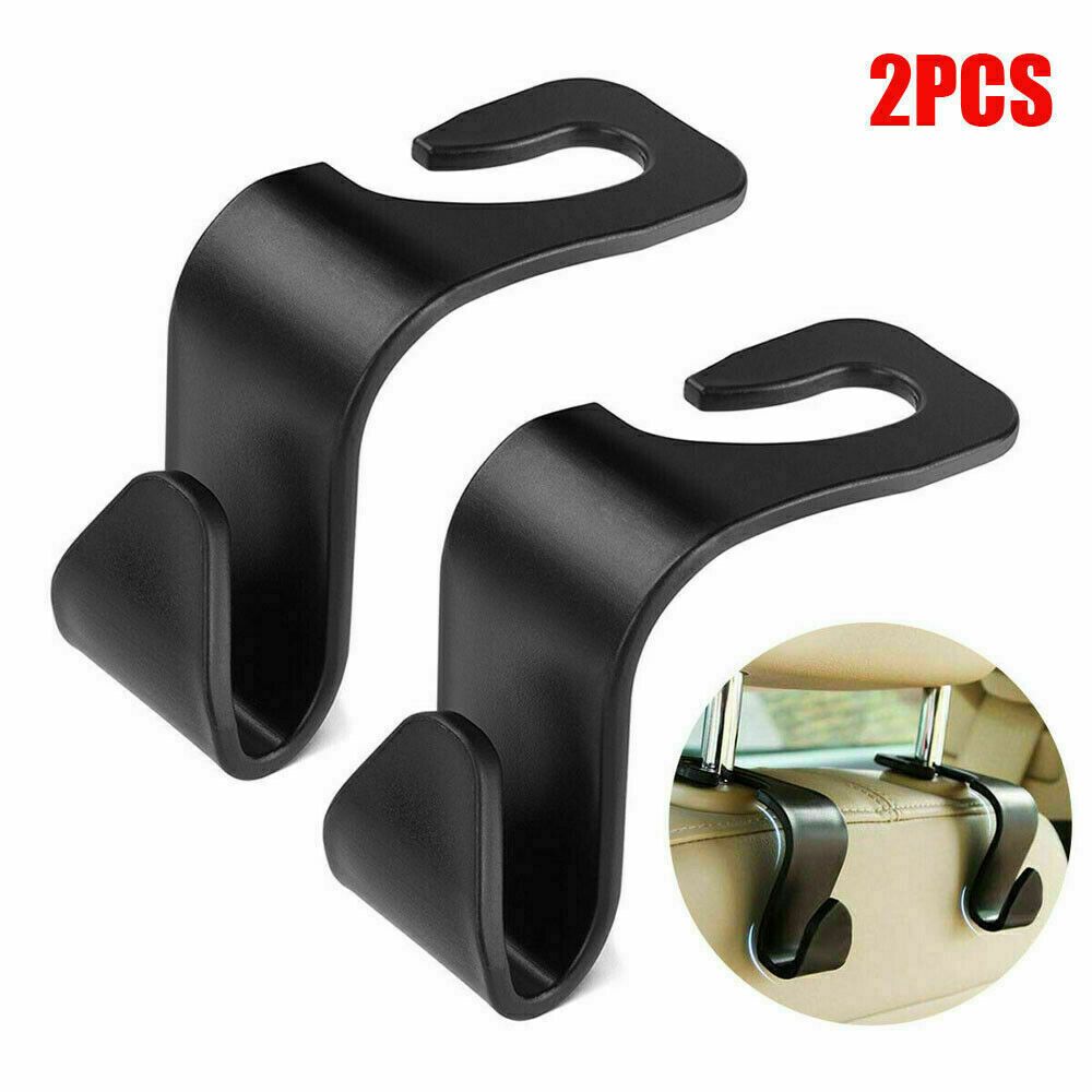 2 piezas ganchos organizadores para colgar piezas de asiento de coche accesorios interiores de coche- - Image 2