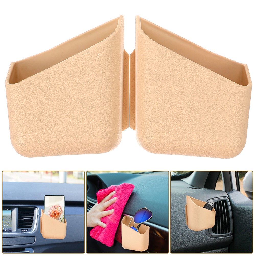 Organizador de almacenamiento de accesorios interiores automotrices 2 piezas y- - Image 3