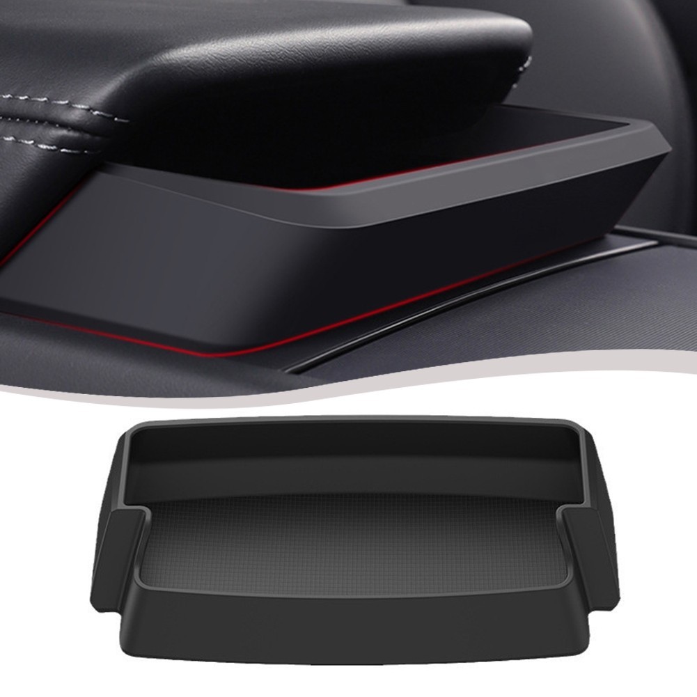 Accesorios Almacenamiento Coche Apoyabrazos Almacenamiento Automotriz Interior Doble Capa Estructura- - Image 2