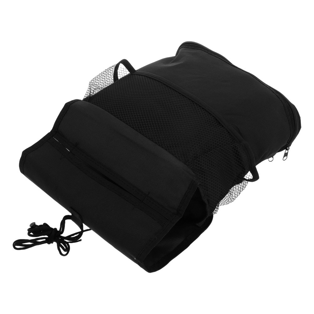 Organizador de asiento de coche asiento trasero almacenamiento bolsa colgante organización trasera-