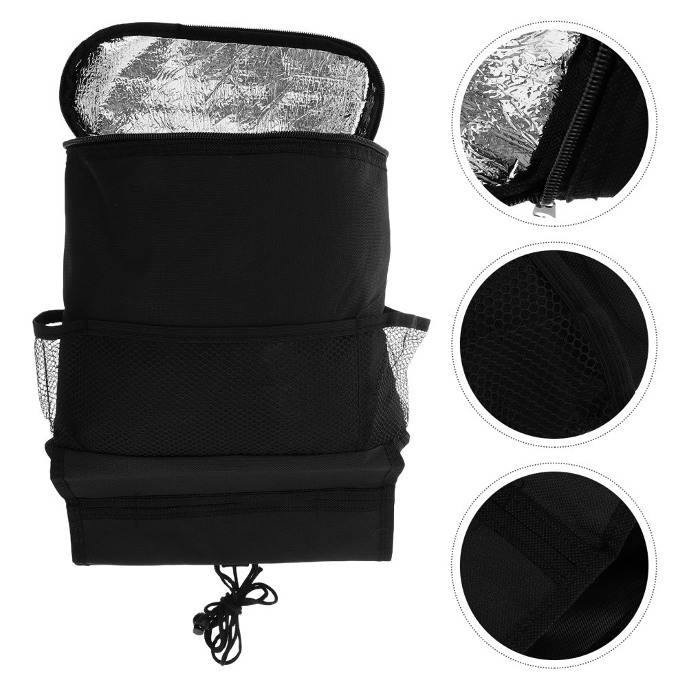Organizador de asiento de coche asiento trasero almacenamiento bolsa colgante organización trasera- - Image 3