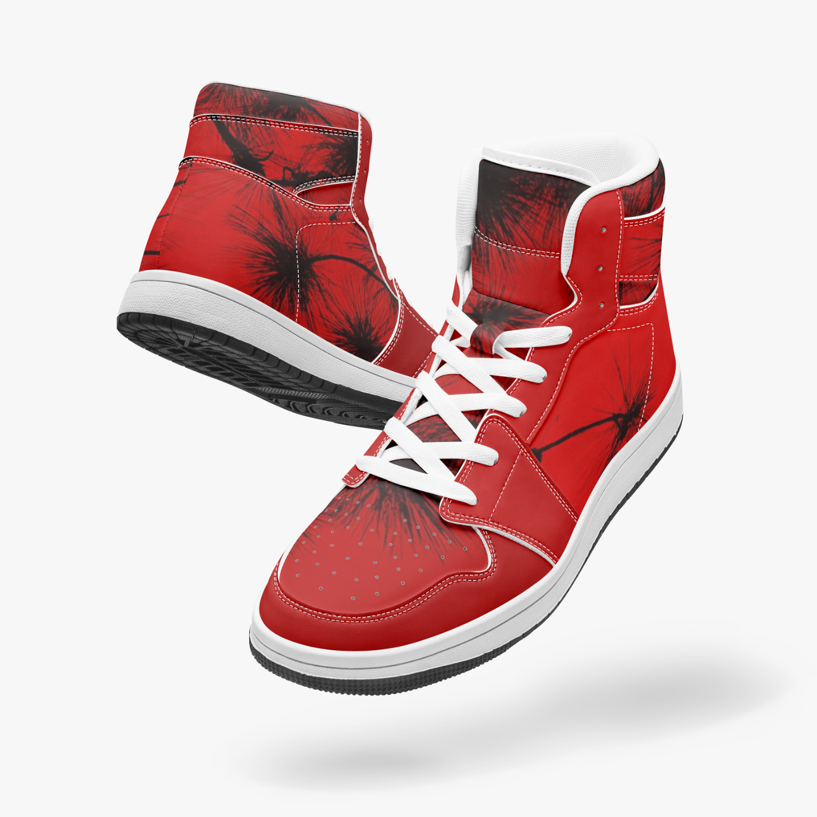 UVelsi Zapatos de Cuero Premium Para Hombre X Rojo Negro Moda Tenis Hombres Zapatos- - Image 3