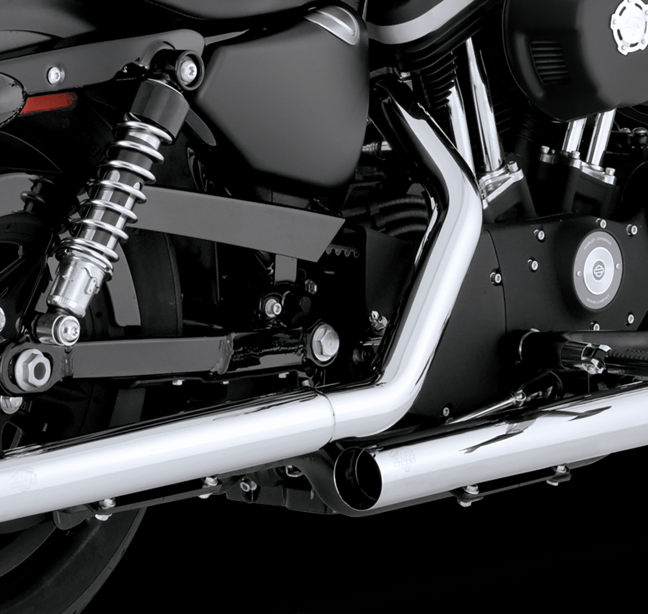 Vance & Hines Straightshots HS SLIP-ONS para Harley-Davidson Sportster 16863- - Image 3