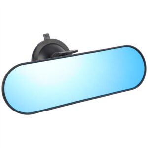 Espejo retrovisor coche 1 pieza ventosa espejo interior automático espejo gran angular-