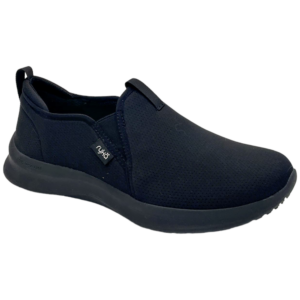 Zapatillas sin cordones Ryka lavables de recuperación Revive negras-