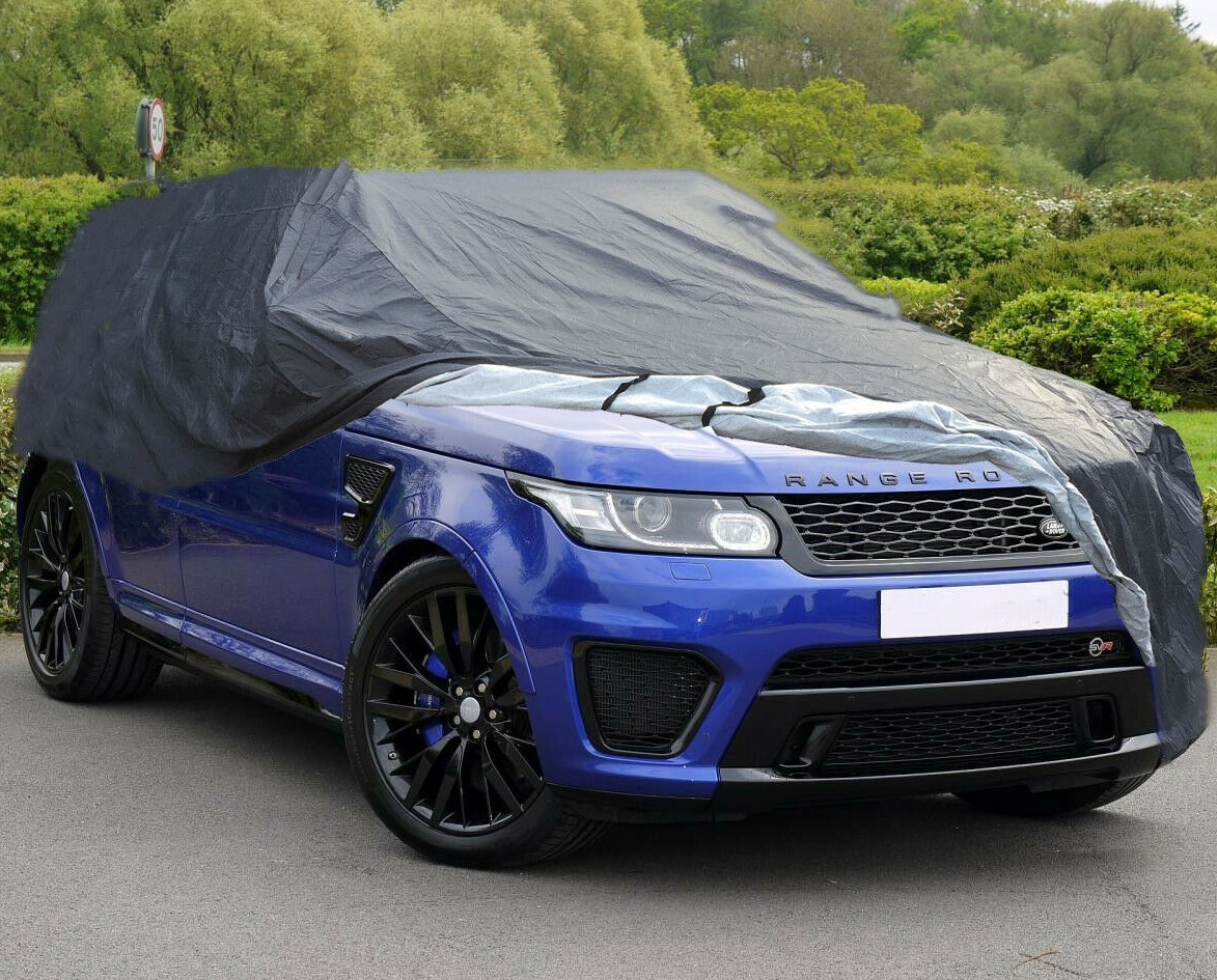 Heavy Duty Car Cover All Weather UV Protective Waterproof Cotton Forred - 4x4XL-