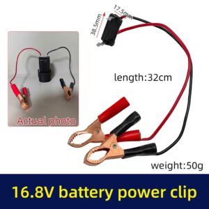 Adaptador conector de carga de batería de coche herramienta de reparación automotriz portátil-