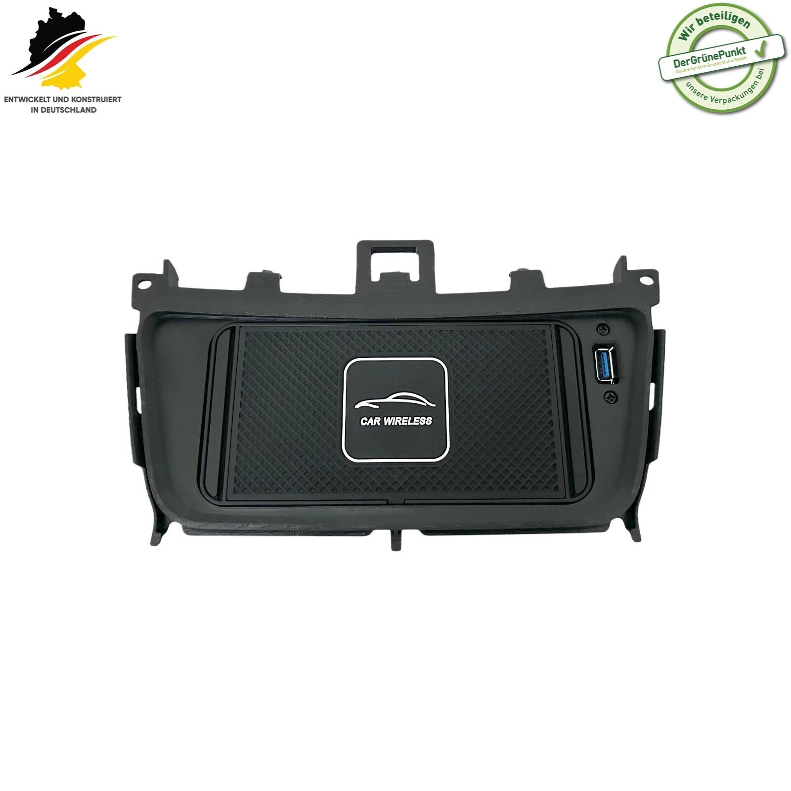 E81 E82 E87 E88 Wireless Charging Pad con USB-A / Cargador Inductivo- - Image 3