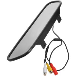 Sistema de respaldo pantalla de visualización retrovisores interiores automotrices coche-