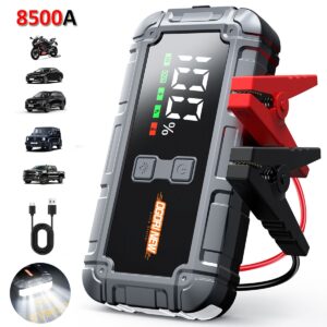 8500A Arrancador Coche Jump Starter Cargador 12V Coche Booster Powerbank-