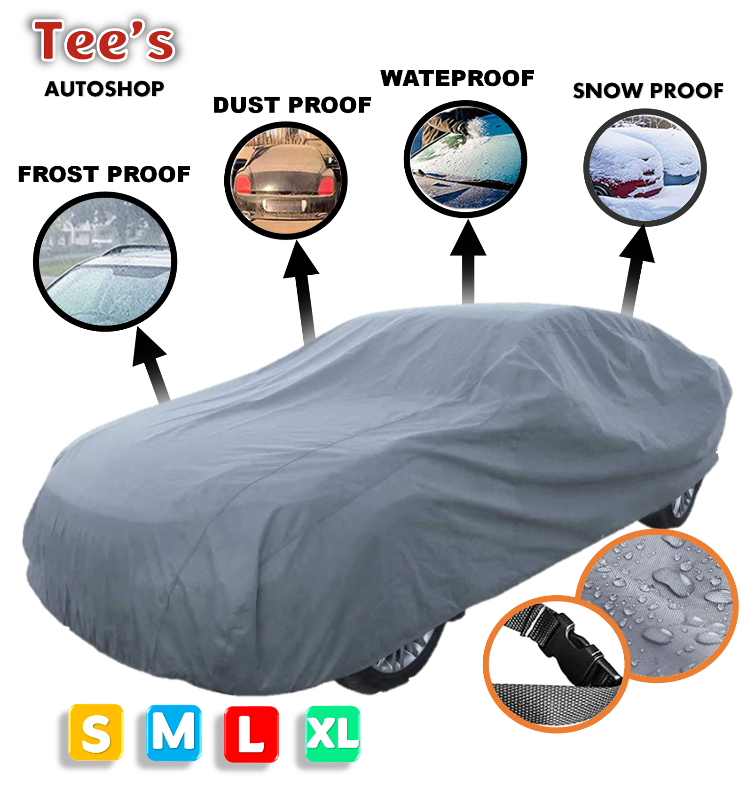 AUDI A4 CONVERTIBLE IMPERMEABLE CUBIERTA DE LUJO PREMIUM FORRADA ALGODÓN RESISTENTE-