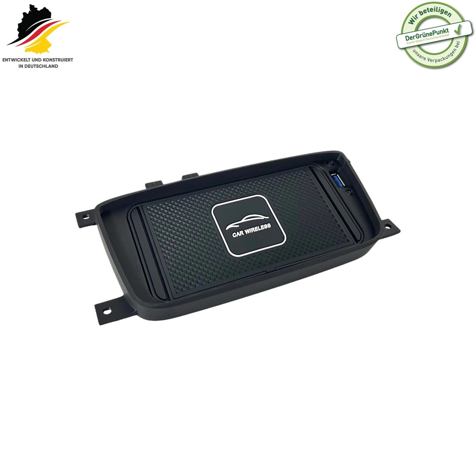 E90 E91 E92 E93 Wireless Charging Pad con USB-A / Cargador Inductivo- - Image 2