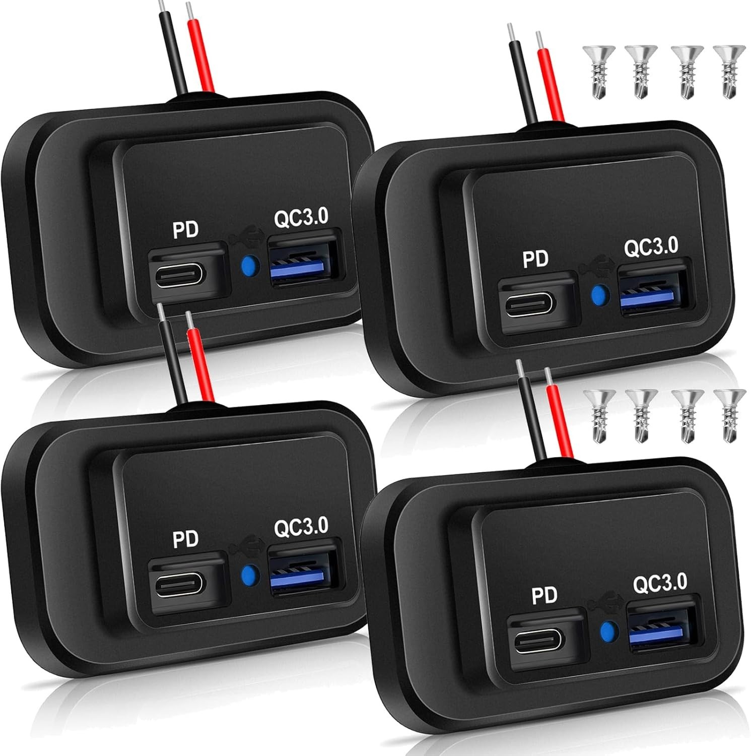 Salida USB de carga rápida de 48 W - Ideal para casas rodantes, barcos y aplicaciones automotrices- - Image 3
