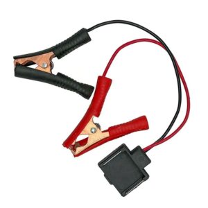 Adaptador de clip de batería portátil automotriz para facilitar la carga de la batería del coche-