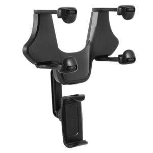 Soporte para teléfono automotriz soporte espejo grabadora de conducción fijación clip navegación-