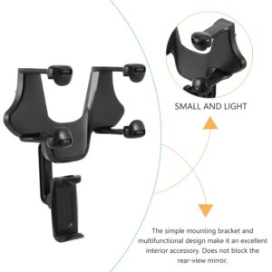 Soporte para teléfono automotriz soporte para espejo retrovisor para automóvil-