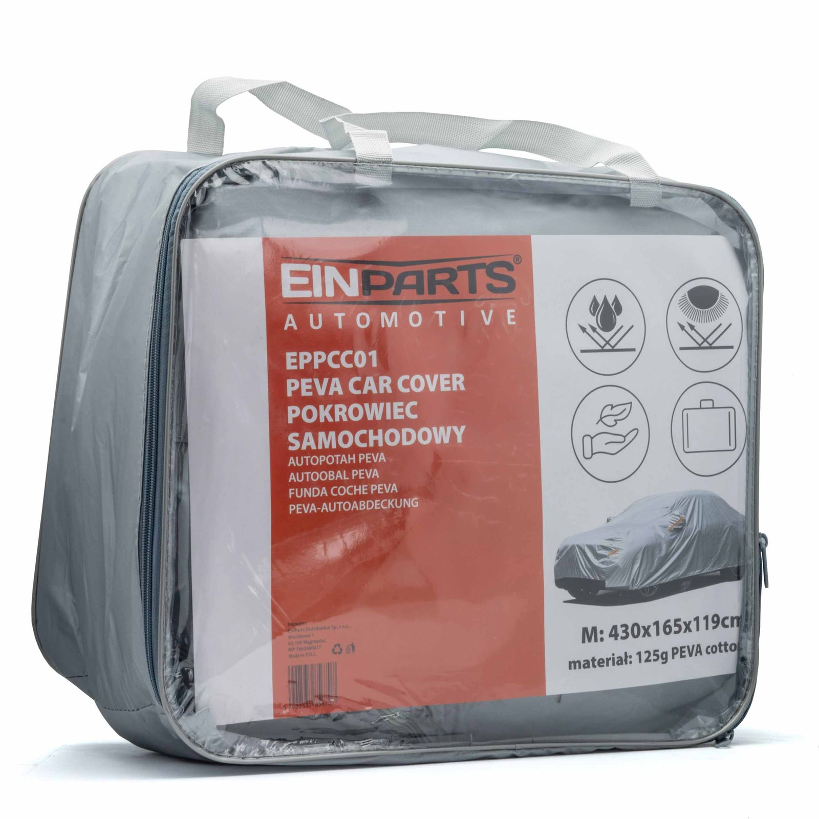 EPPCC01 CUBIERTA COCHE AUTOMOTRIZ UNIPARTES-