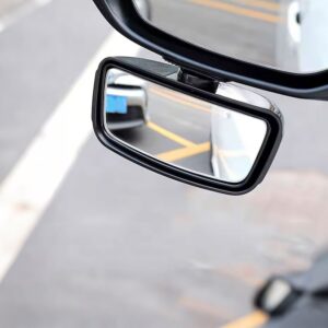 Espejo de punto ciego automotriz giratorio 360° gran angular accesorios de visión trasera de coche-