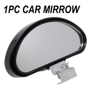 New Useful Car Mirrow Blind Spot Mirror 1PC Black Car Automotive Safety